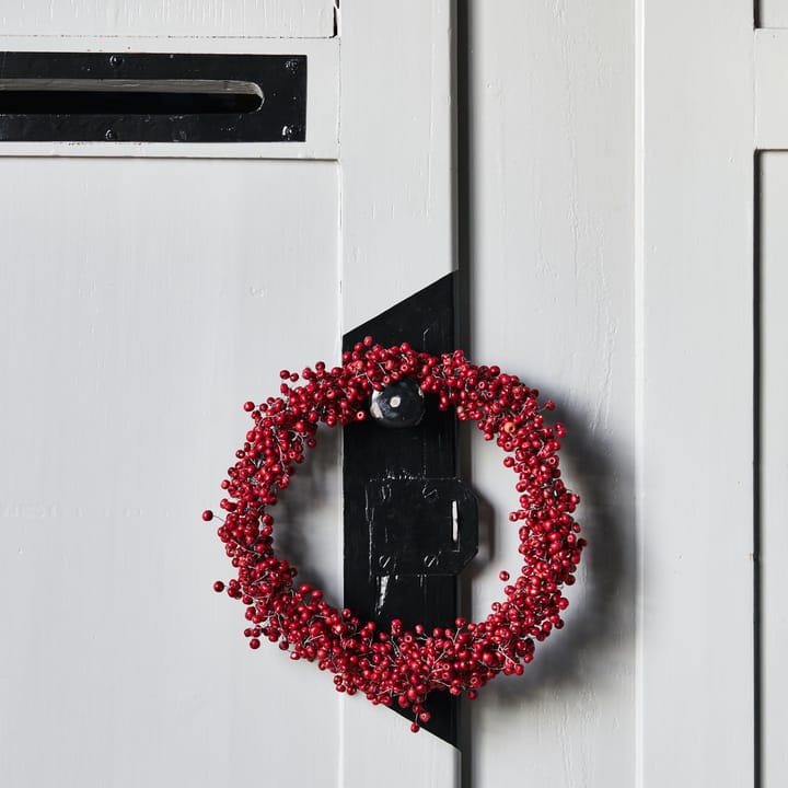 Winterkranz Ø20 cm, Rot House Doctor