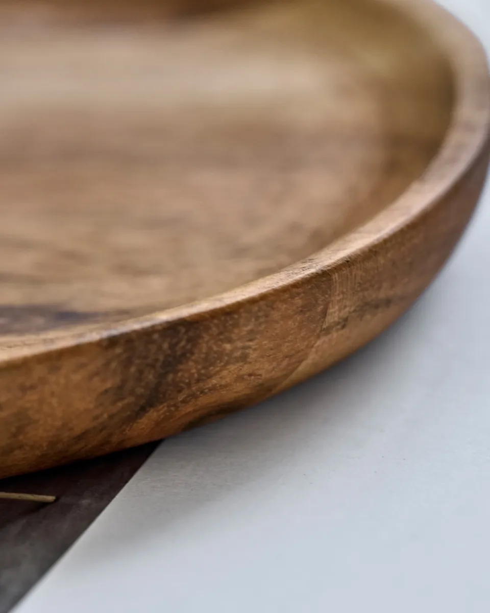 Wood Tablett 19x33 cm 2er-Pack, Natur House Doctor