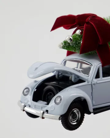 Xmas Auto - Hellblau - House Doctor