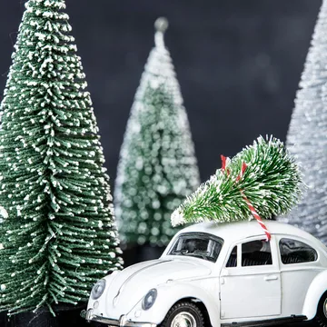 Xmas Auto - Weiß - House Doctor