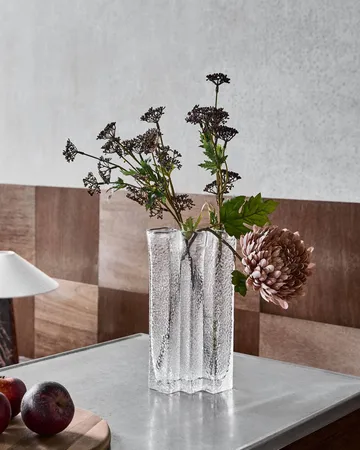 Zuri Vase - Klar, 16x7,5x31 cm - House Doctor