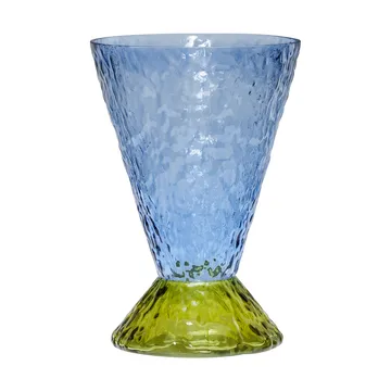 Abyss Vase - Blue - Hübsch Interior