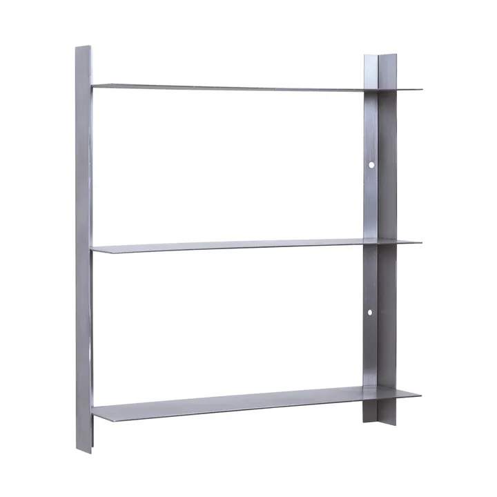 Acier Regal - Nickel, 41x46x11 cm - Hübsch