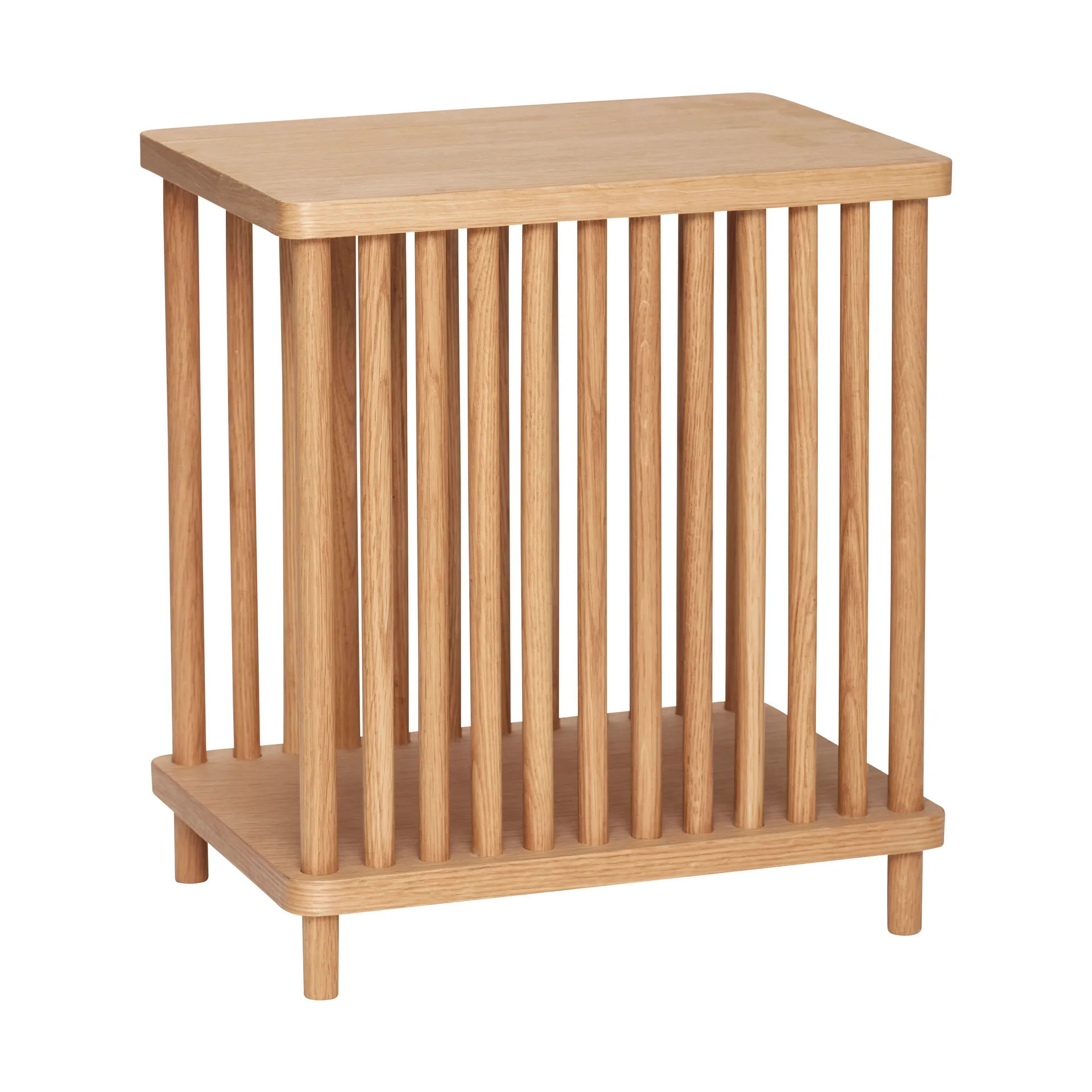 Acorn Zeitungsständer, Eiche Hübsch Interior