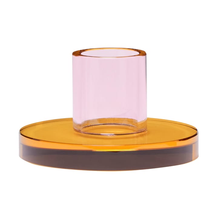 Astra Kerzenhalter klein - Pink-orange - Hübsch