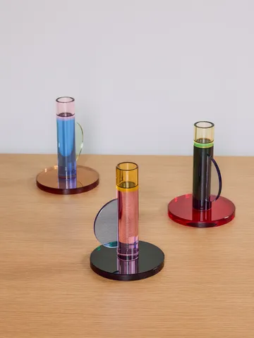 Astro Kerzenständer - Blue - Hübsch Interior