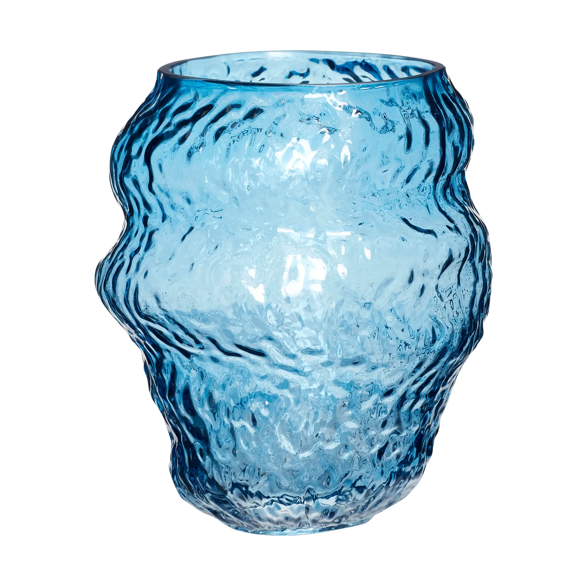 Aurora Vase, Blue Hübsch Interior