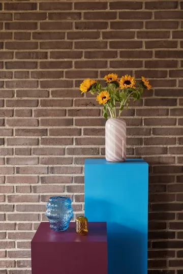 Aurora Vase - Blue - Hübsch Interior