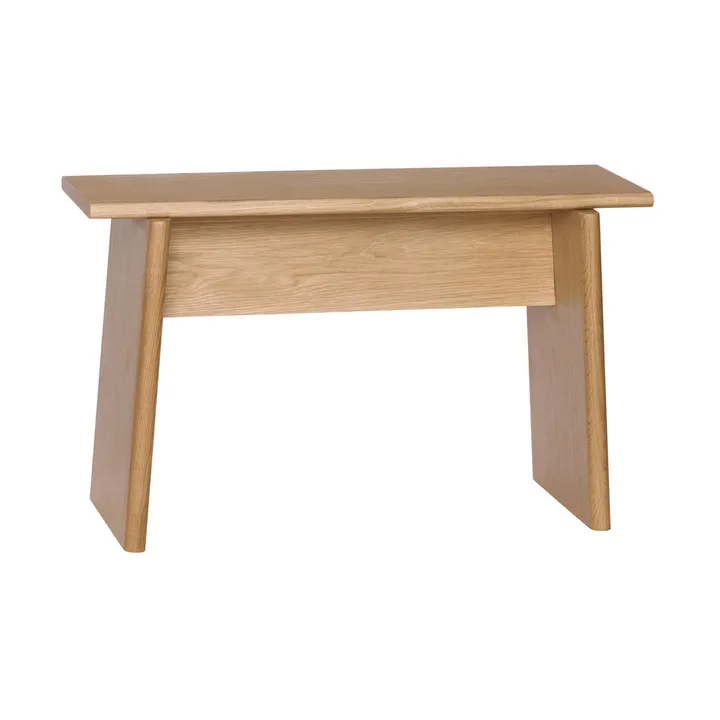 Baenk Hocker - Eiche, 80x31x48 cm - Hübsch