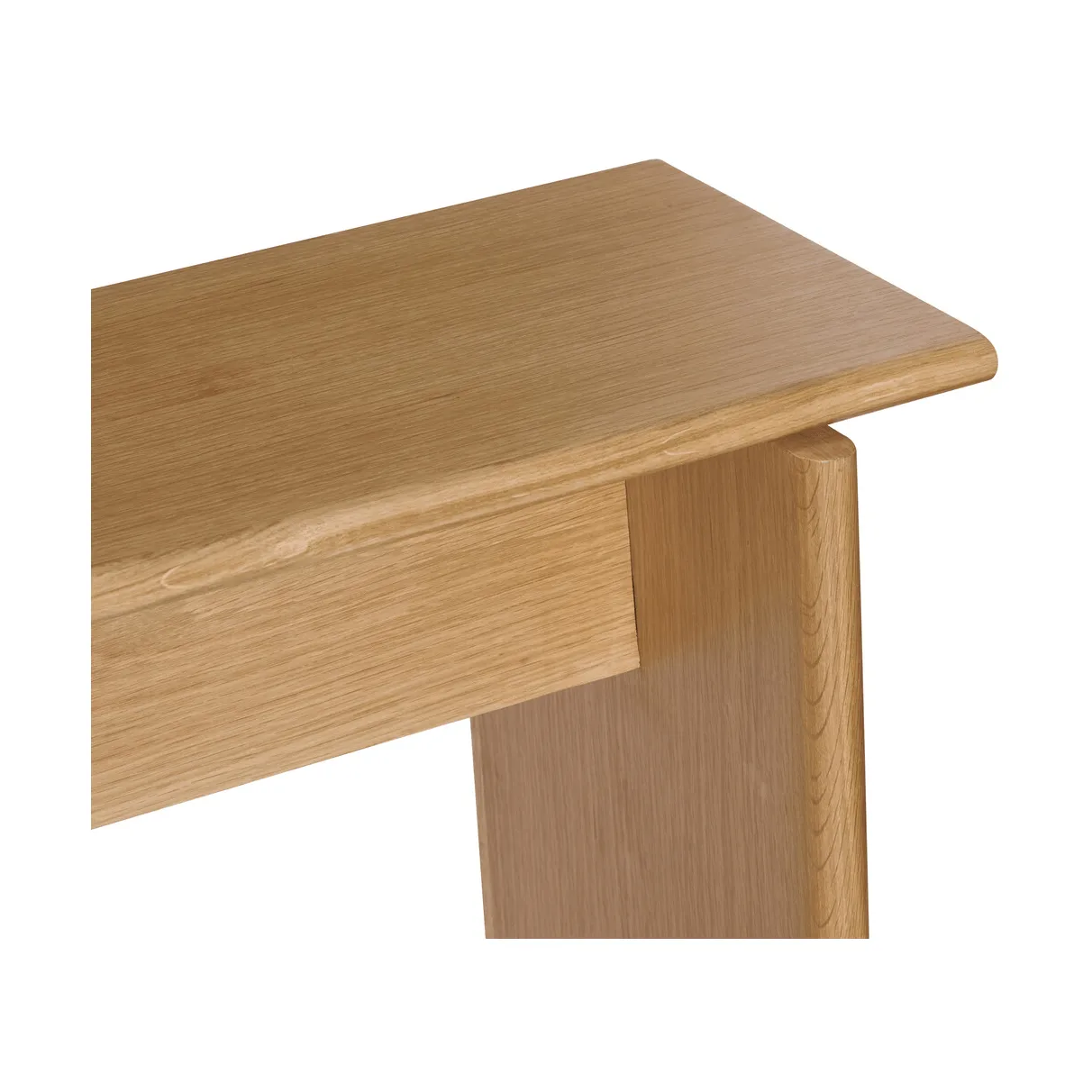 Baenk Hocker, Eiche, 80x31x48 cm Hübsch