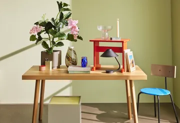 Brick Kerzenständer - Green - Hübsch Interior