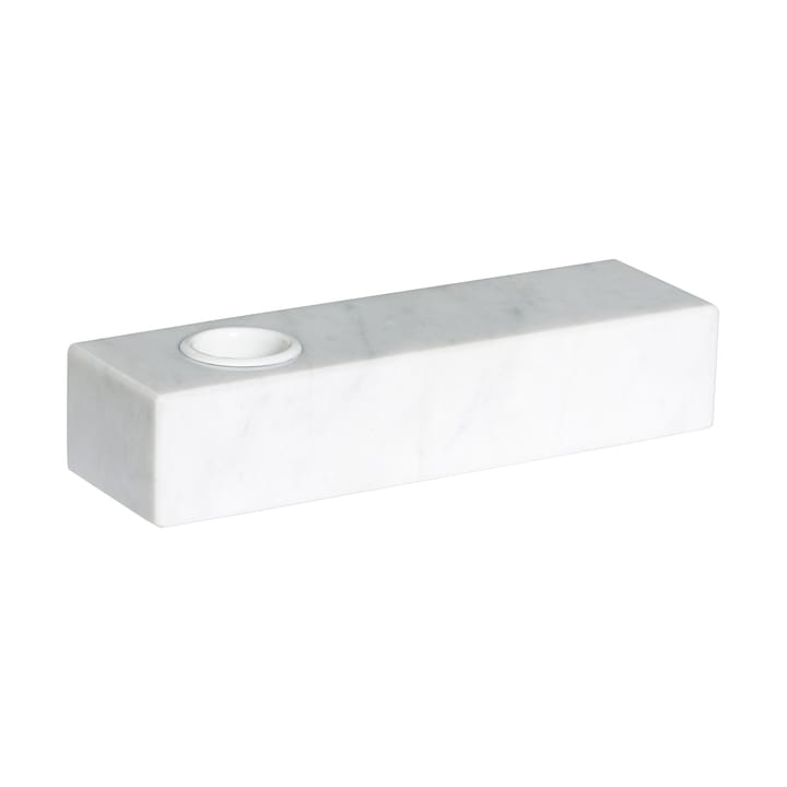 Brick Kerzenständer - White - Hübsch