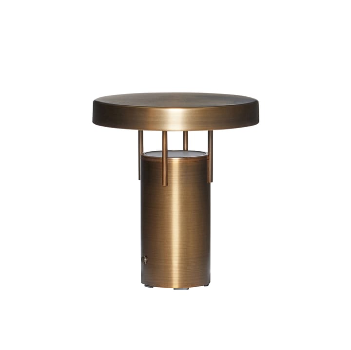 BringMe mini tragbare Tischlampe - Burnished brass - Hübsch