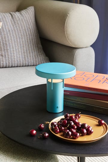 BringMe mini tragbare Tischlampe - Metallic turquoise - Hübsch Interior