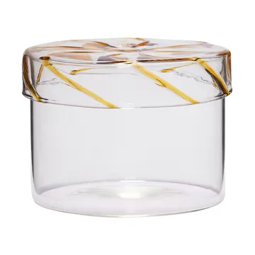 Heir Aufbewahrungsbehälter Low - Yellow - Hübsch Interior