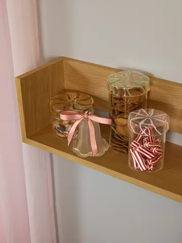 Heir Aufbewahrungsbehälter Low - Yellow - Hübsch Interior