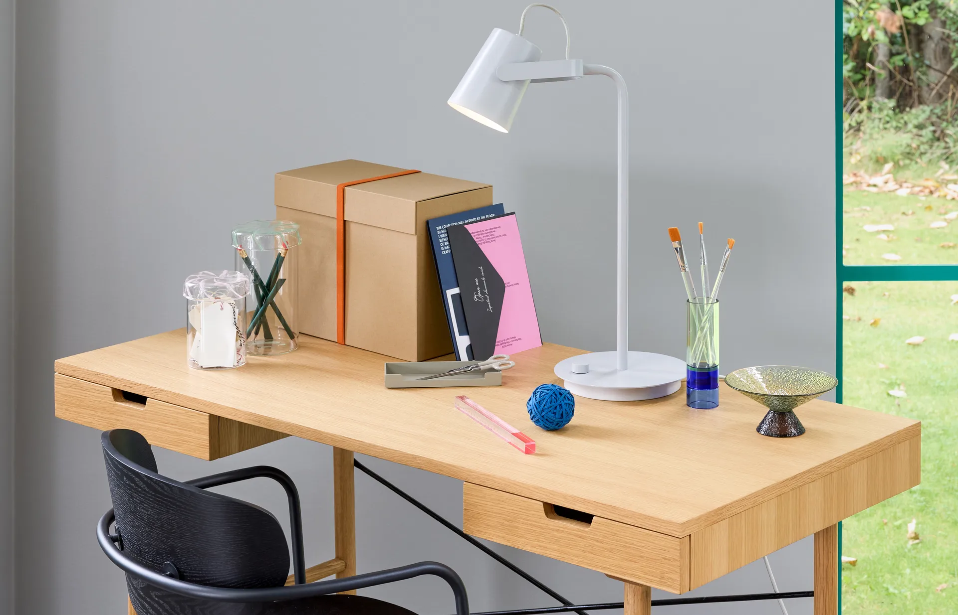 Heir Aufbewahrungsbehälter Tall, Green Hübsch Interior