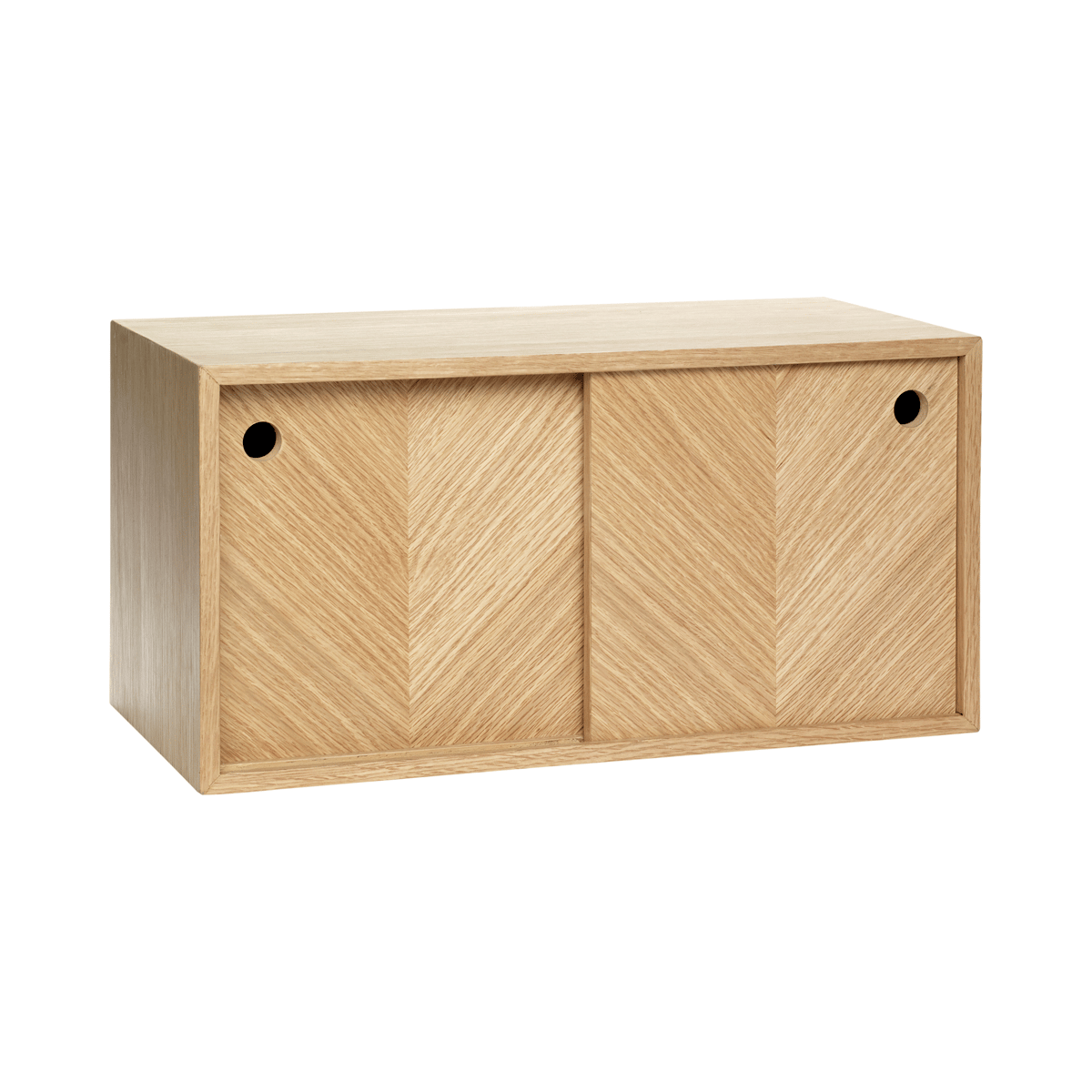 Hübsch Herringbone Regal Eiche