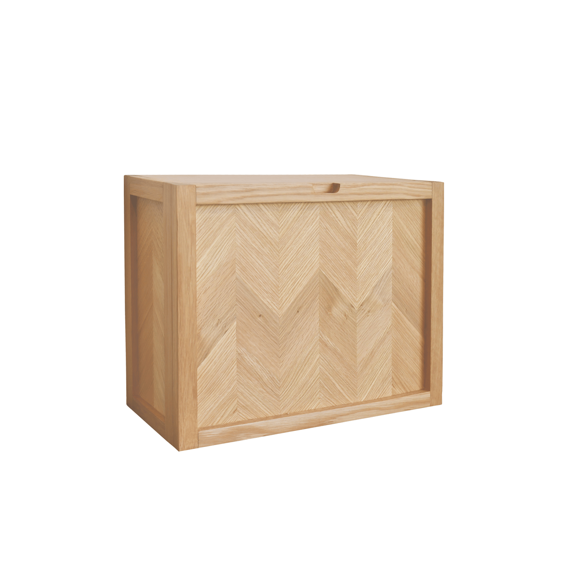Hübsch Herringbone Schuhschrank Eiche