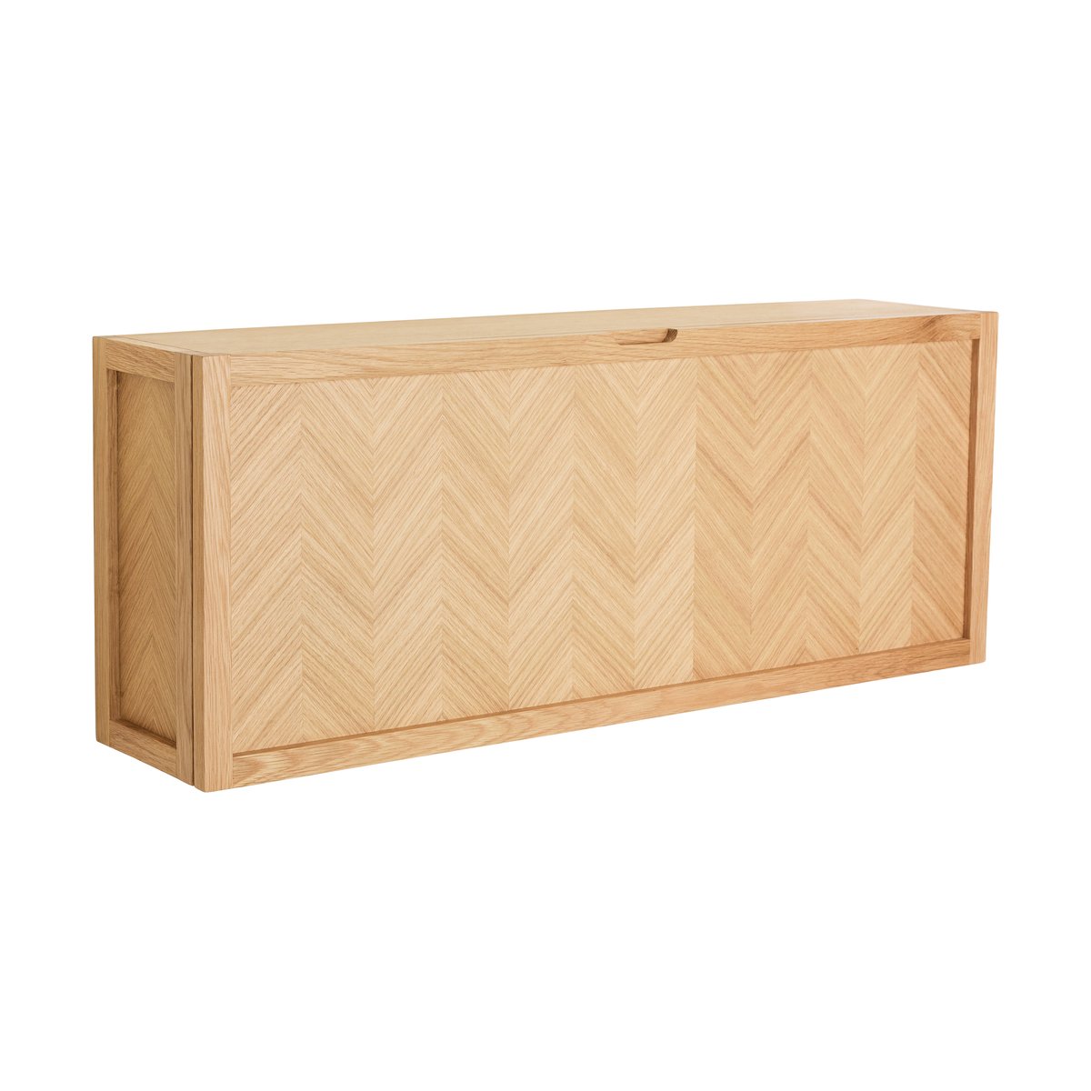 Hübsch Herringbone Schuhschrank groß Eiche