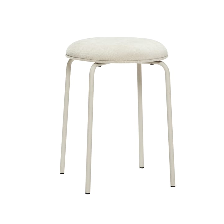 Hübsch Hocker H48 cm - Metall-Grau - Hübsch