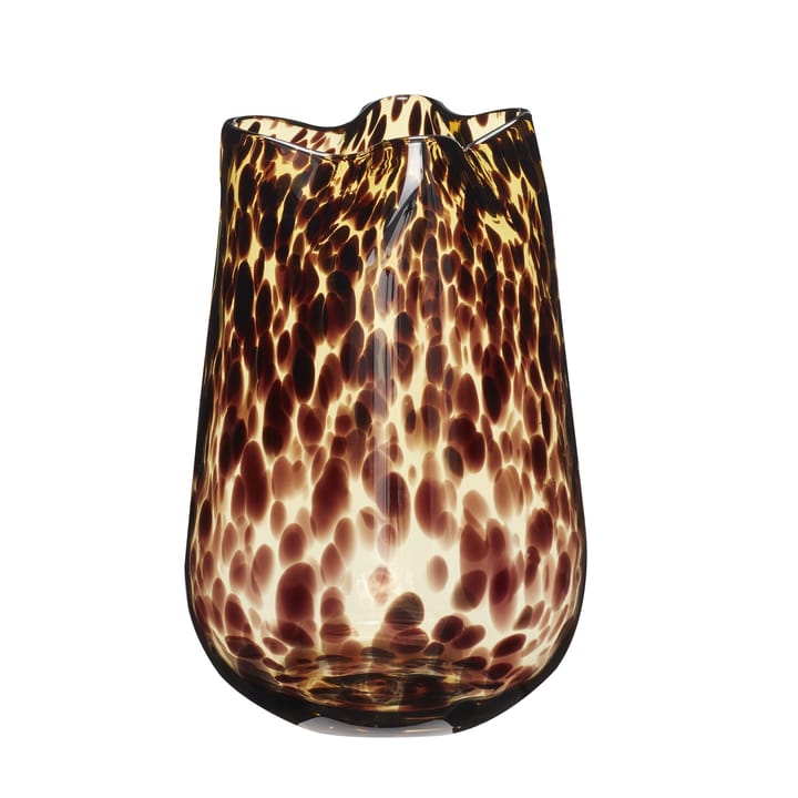 Hübsch Vase 28 cm, Gelb-braun Hübsch Interior