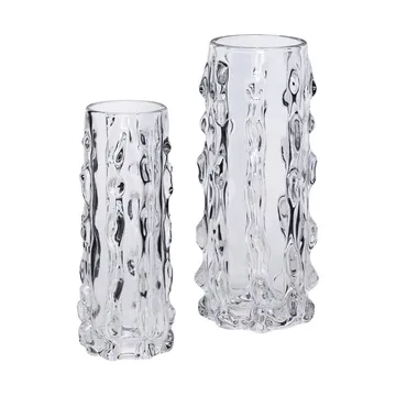 Kawa Vase - Klar, 2-teilig - Hübsch