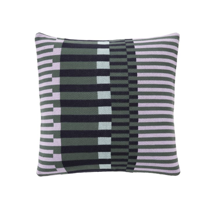Kissen mit Baumwollfüllung 50x50 cm, Lila-grün Hübsch Interior