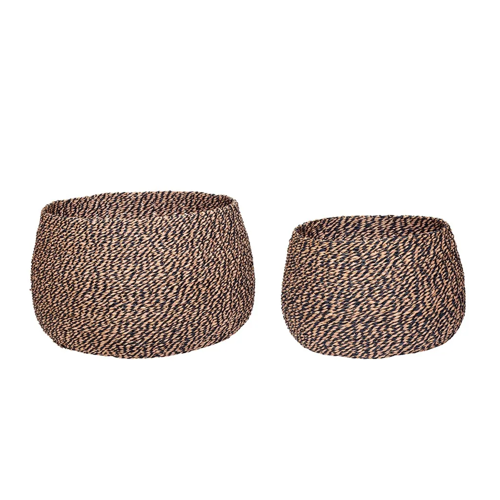 Korb Papierseil 2er-Pack, Rosa Hübsch Interior