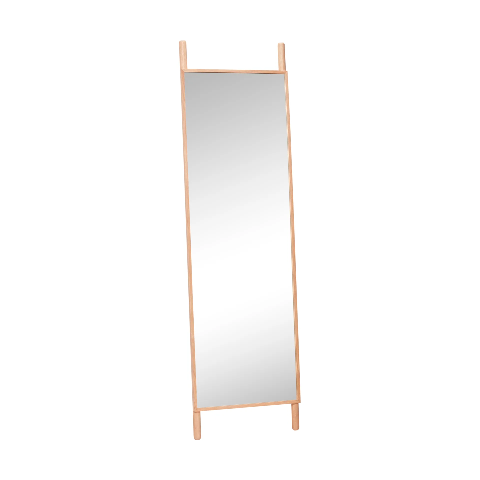 Lean Ganzkörperspiegel, Eiche Hübsch Interior