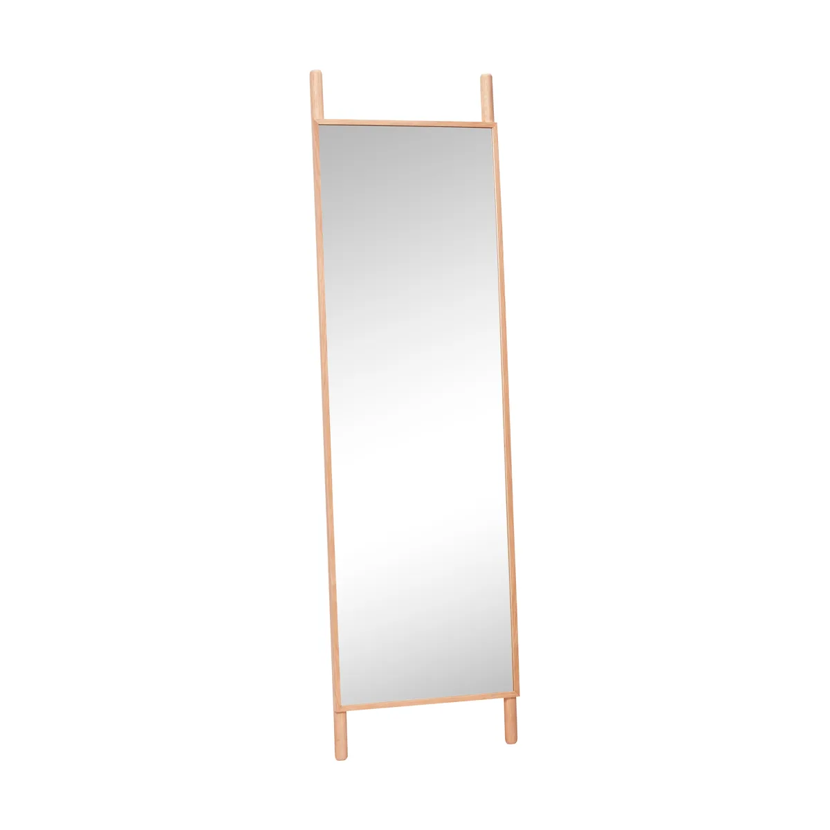Hübsch Lean Ganzkörperspiegel Eiche
