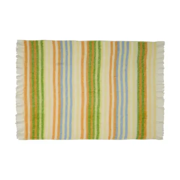 Loom Plaid - Yellow, 140x200 cm - Hübsch Interior