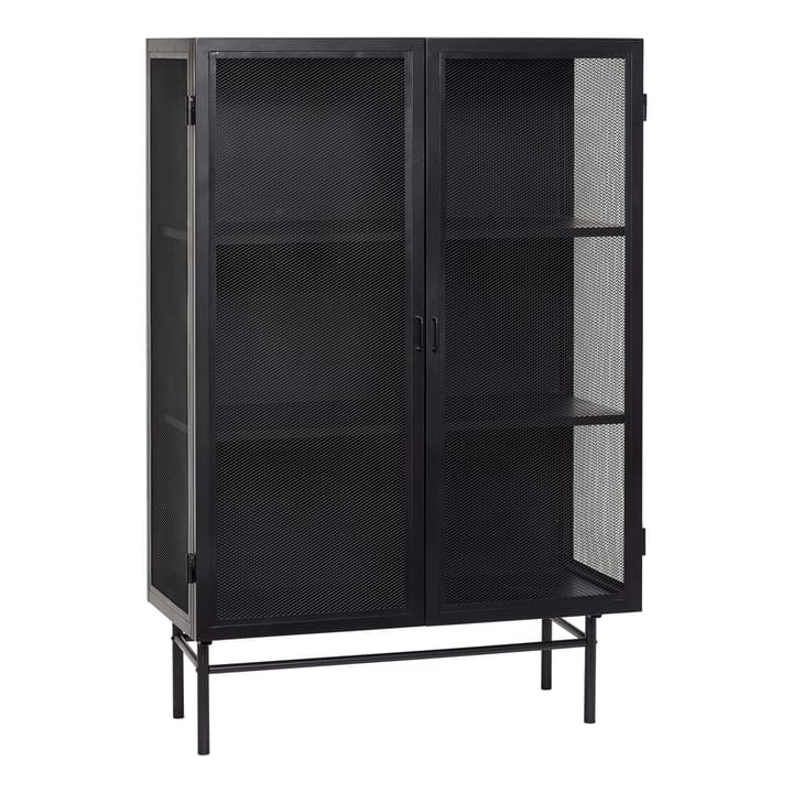 Metallschrank 100x45x150 cm - Schwarz - Hübsch