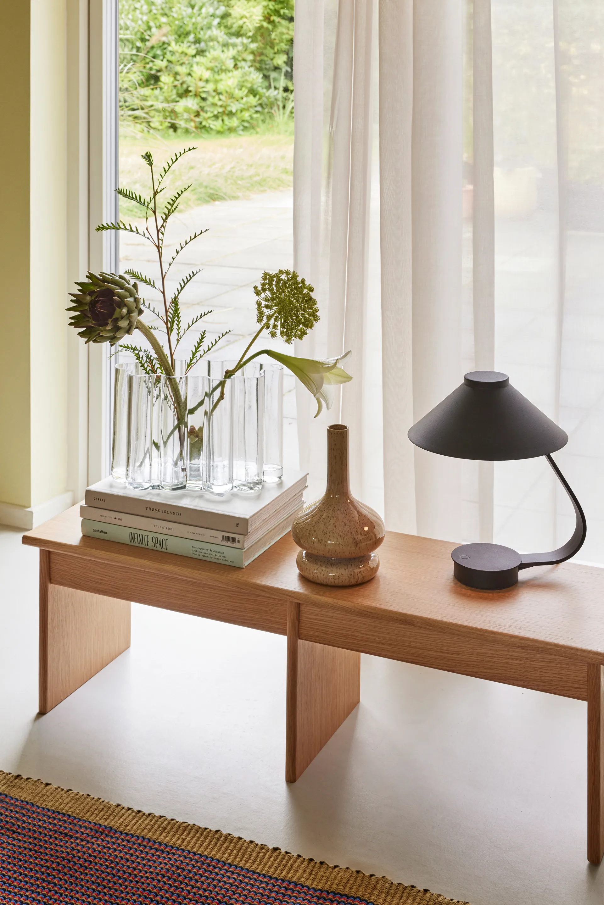 Muri Tischleuchte, Black Hübsch Interior