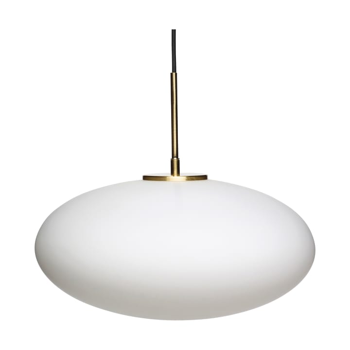 Muse Ellipse Pendelleuchte - White - Hübsch