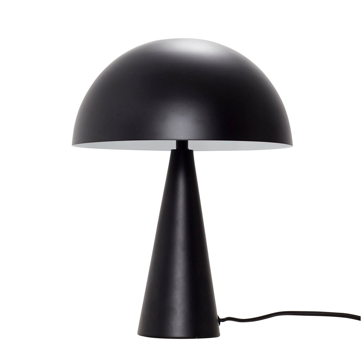 Hübsch Mush Tischleuchte mini Black