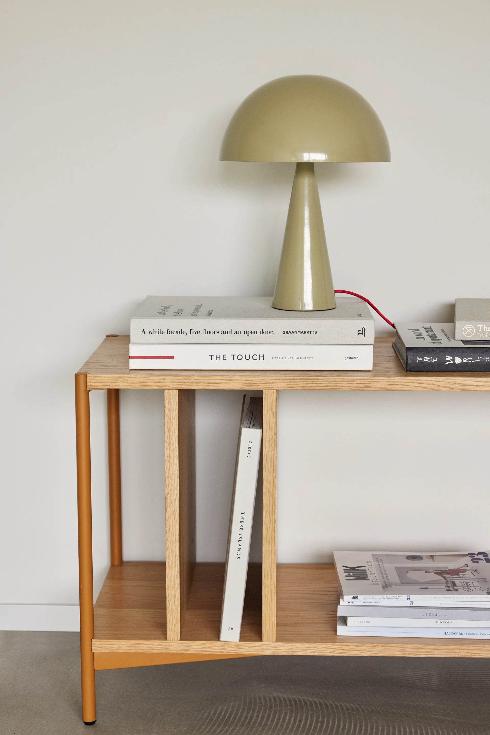 Mush Tischleuchte, Sand, mini 34 cm Hübsch Interior