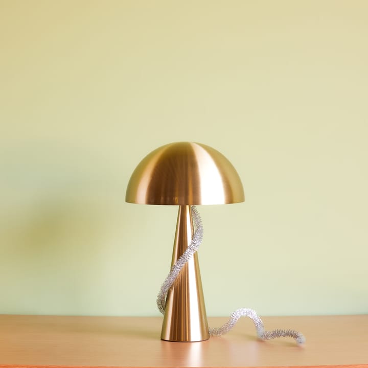 Mush Tischleuchte tall, Brass Hübsch Interior