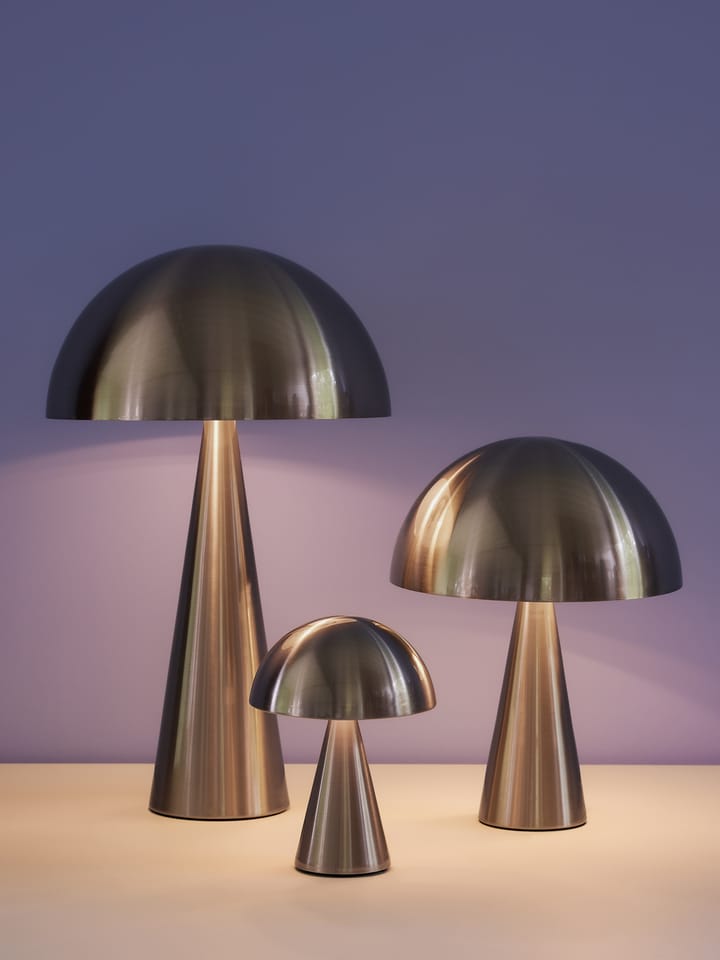 Mush Tischleuchte tall, Nickel Hübsch Interior