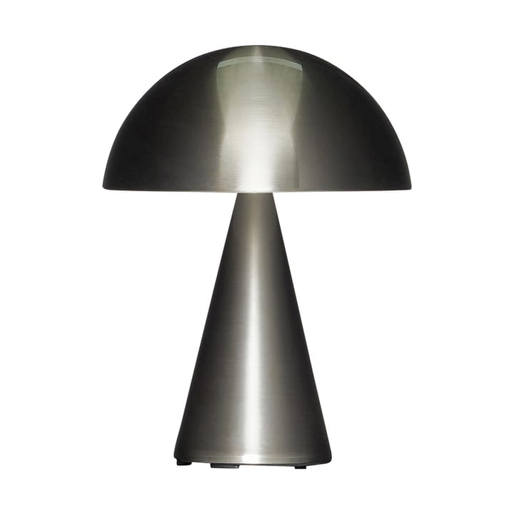 Mush tragbare Tischlampe, Nickel Hübsch Interior