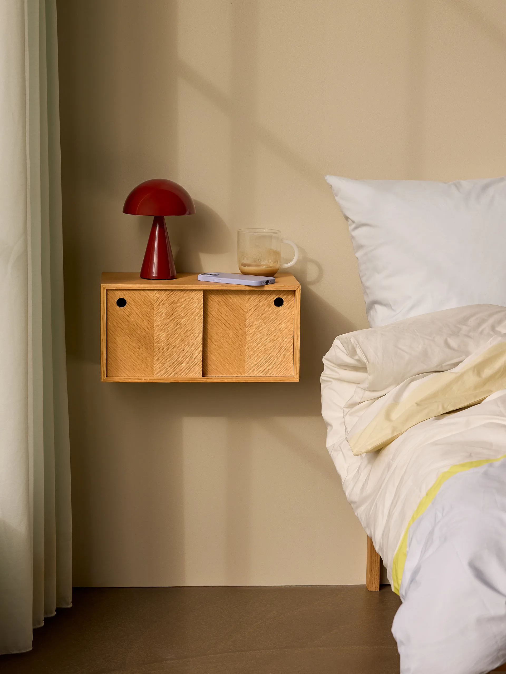 Mush tragbare Tischlampe, Red Hübsch Interior