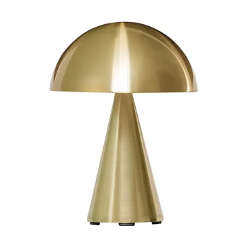 Mush tragbare Tischleuchte - Brass - Hübsch Interior