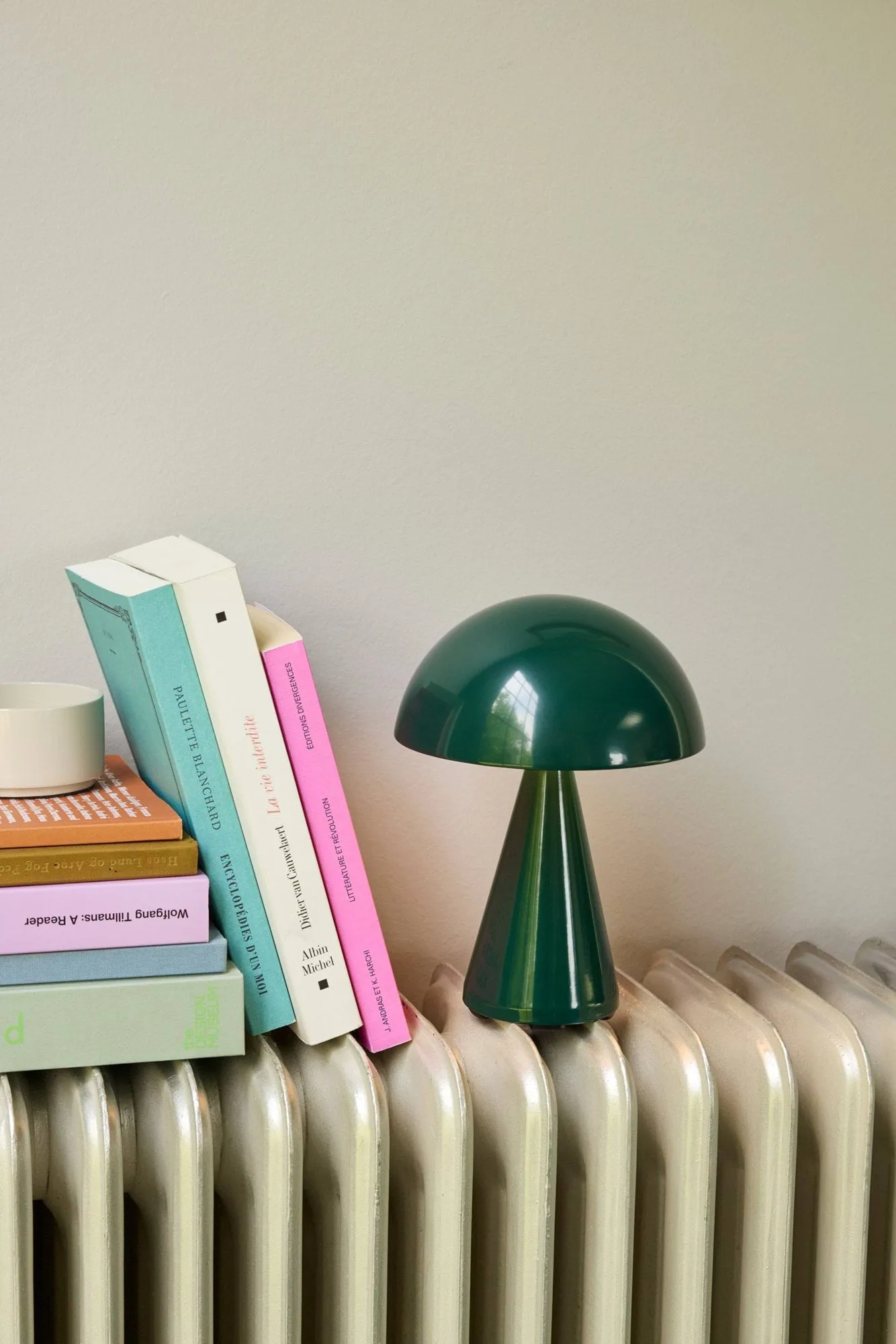 Mush tragbare Tischleuchte, Dark green, 20 cm Hübsch Interior