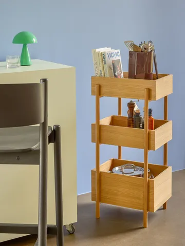 Mush tragbare Tischleuchte - Green - Hübsch Interior