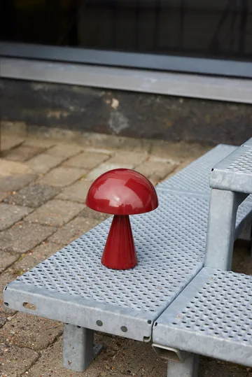 Mush tragbare Tischleuchte - Red - Hübsch