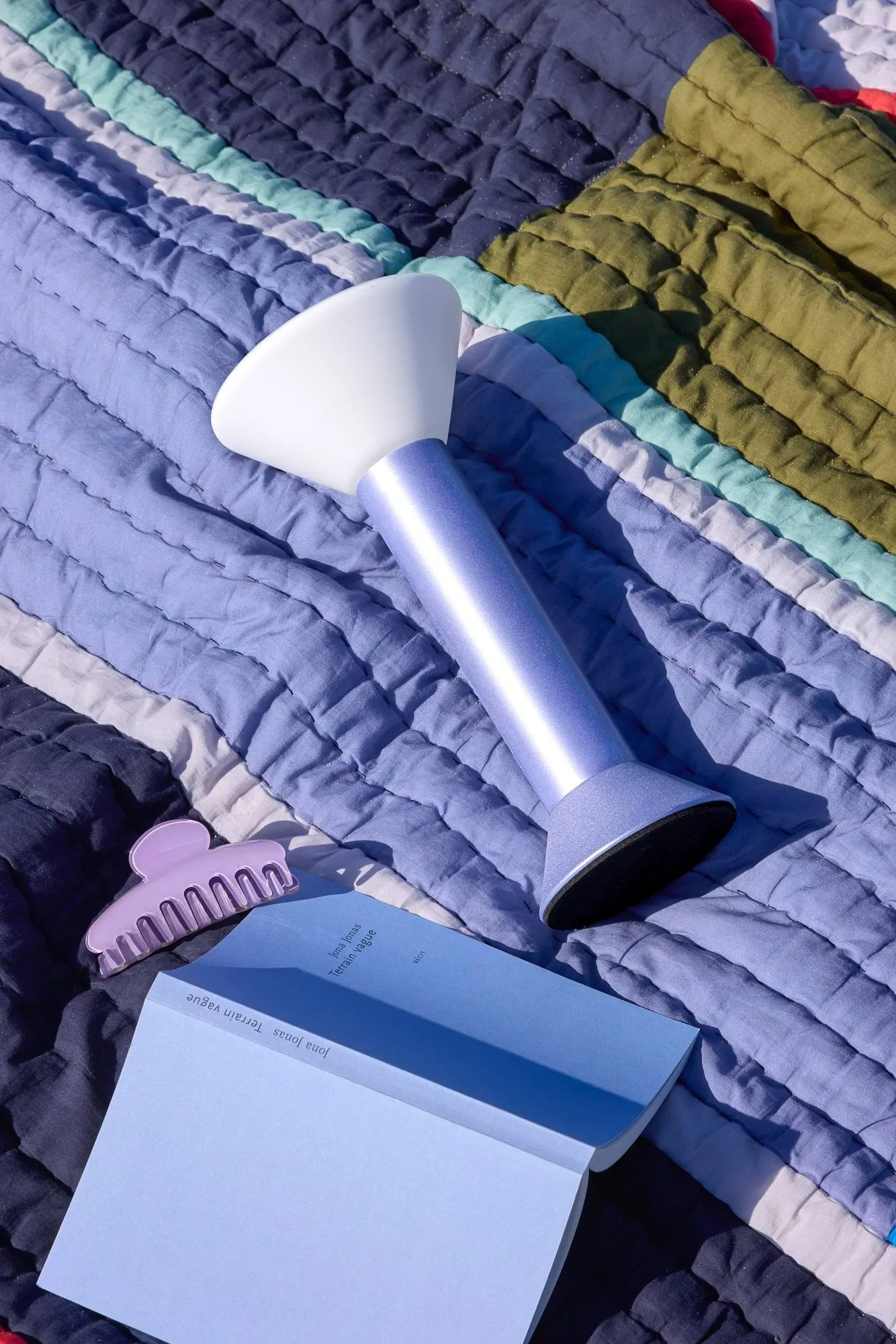 Pavilion Plaid, Blue-multicolour, 140x200 cm Hübsch Interior