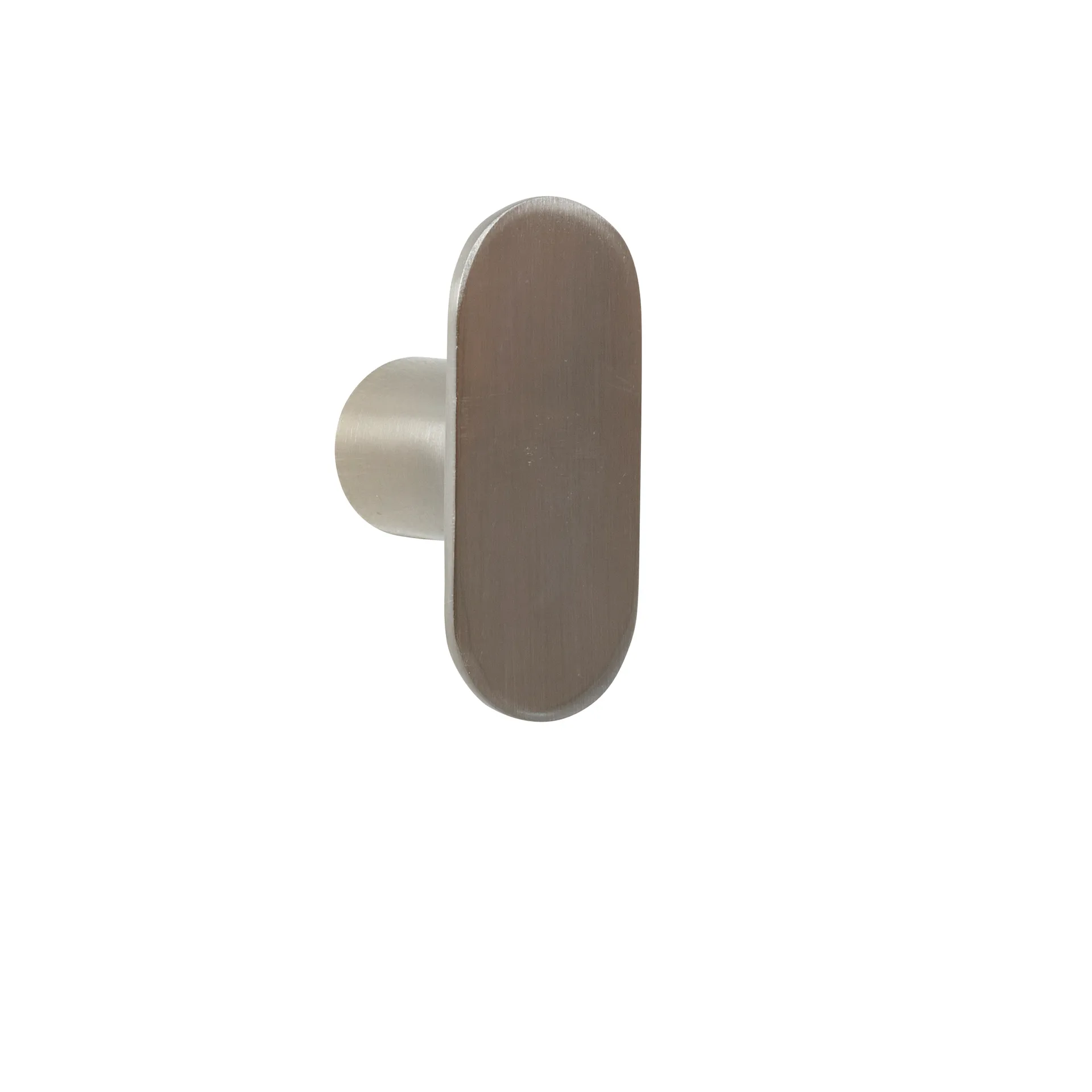 Piccolo knopf, Metall-nickel Hübsch Interior