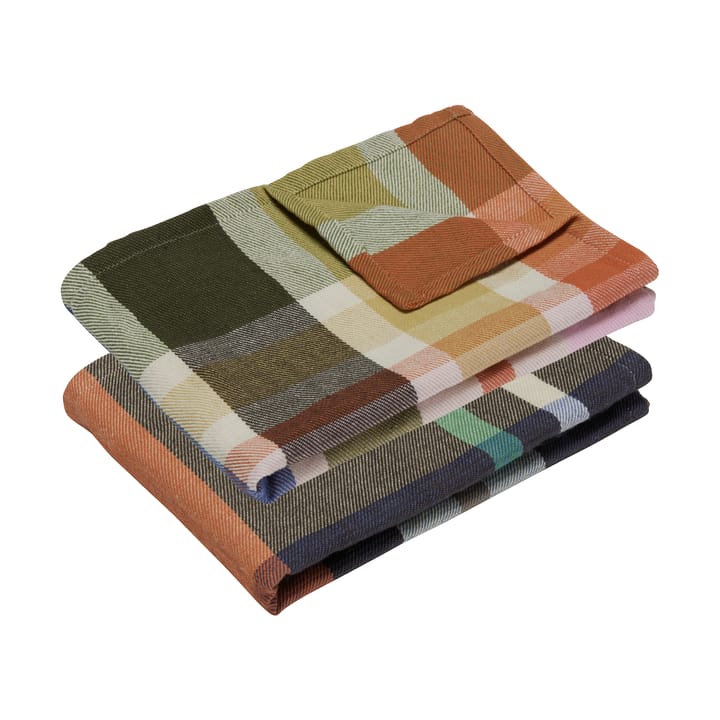 Playful Küchenhandtuch 2er-Pack - Multicolour - Hübsch
