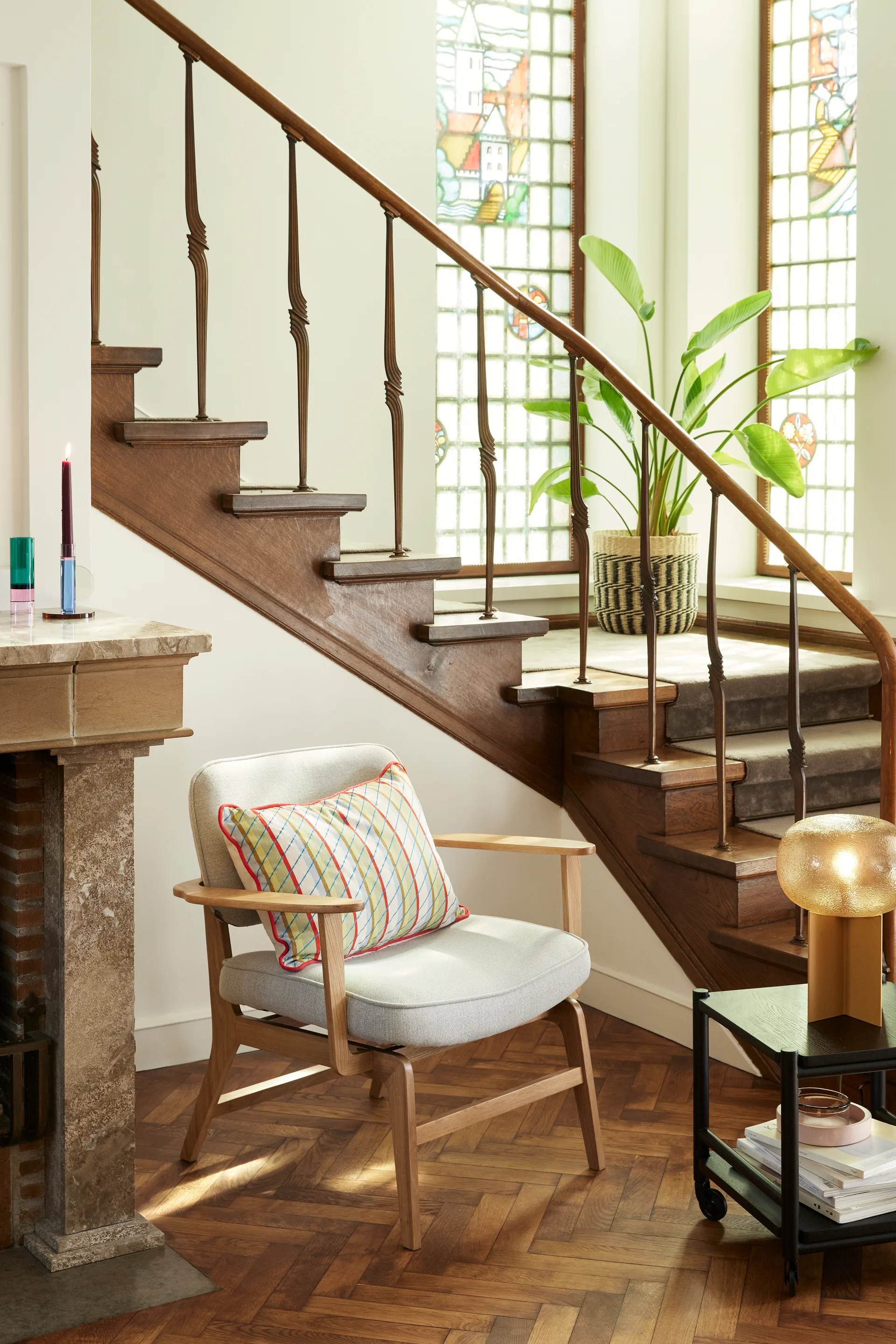 Podium Tischleuchte, Amber Hübsch Interior