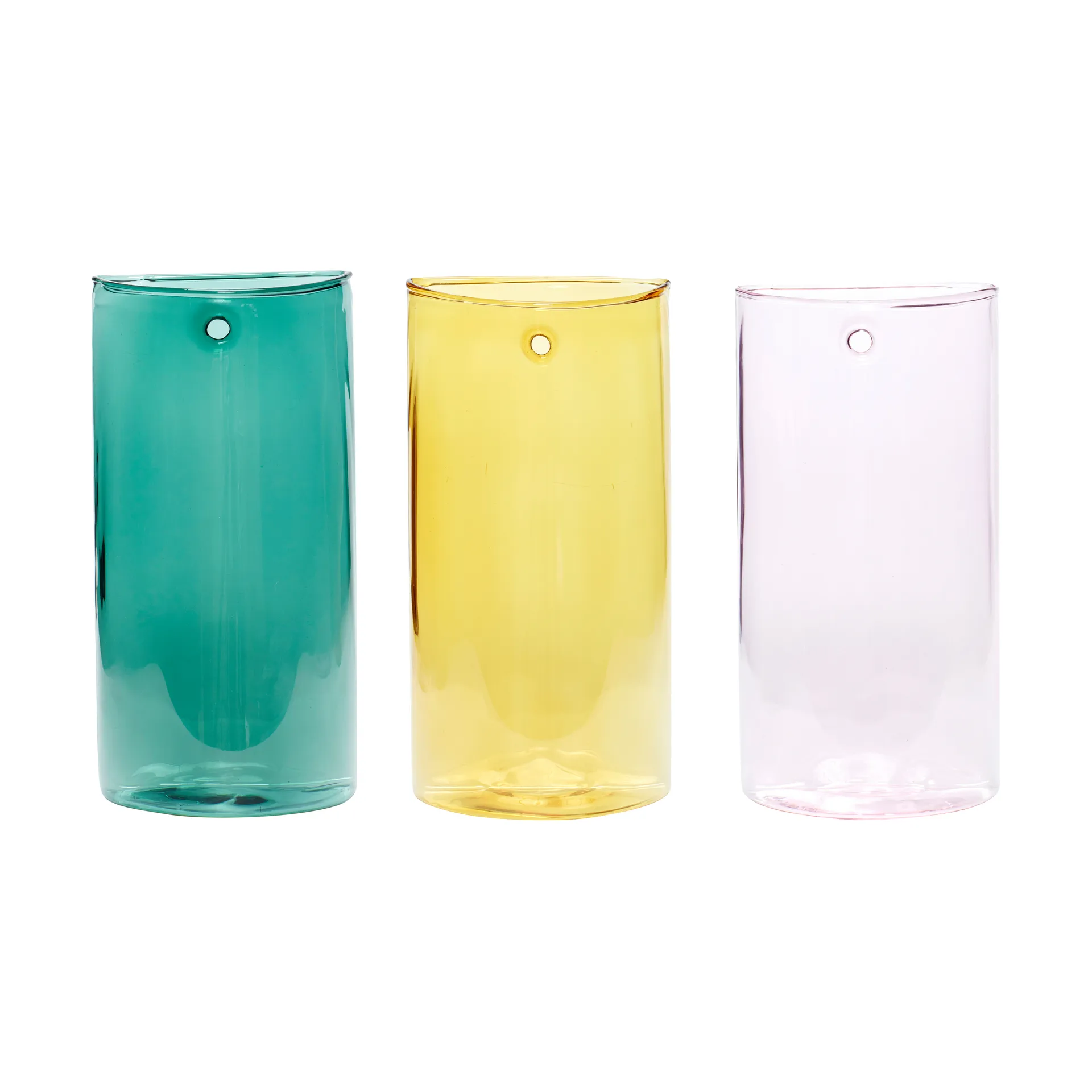 Popsicle Vase Set 3 Teile, Multicolour Hübsch Interior